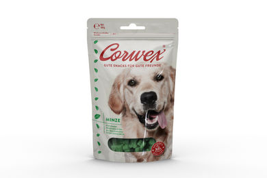 Produktbild von Corwex Hund Belohnungssnack SOFT Treats mit Minze 165 g