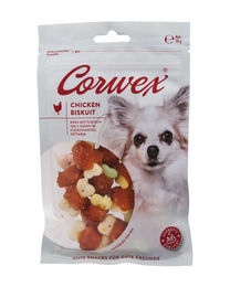 Corwex Hundesnack Chicken-Biskuit mit hohem Fleischanteil, getreidefrei und monoprotein, 70 g - 70 g – Bild 1 von 6