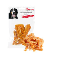 Produktbild von Corwex Hundesnack Junior Hühnerbrust Trockenfleisch in kleinen Stückchen mit hohem Fleischanteil 70g - 70 g