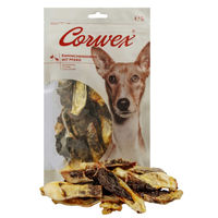 Produktbild von Corwex Hundesnack Kaninchenohren mit Pferd 200g getreidefrei und monoprotein - 200 g