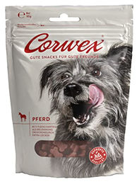 Corwex Hundesnack Soft-Treats Pferd glutenfrei mit hohem Fleischanteil 165g – Bild 1 von 3
