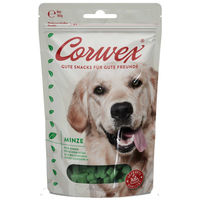 Produktbild von Corwex Hundesnacks Soft Treats Geflügel und Fisch mit Minze 165g glutenfrei mit hohem Fleischanteil