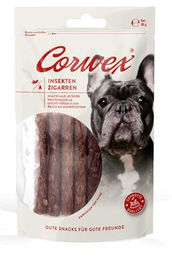 Corwex Insekten-Zigarren Hundensnack mit Insektenprotein hypoallergen und monoprotein 80g – Bild 1 von 2