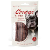 Produktbild von Corwex Insekten-Zigarren Hundensnack mit Insektenprotein hypoallergen und monoprotein 80g