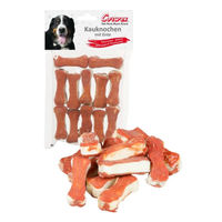 Produktbild von Corwex Kauknochen Mini für Hunde mit Ente und Rind ohne Farb- und Aromastoffe sowie Konservierungsstoffe 1000g - 12 x 5 cm