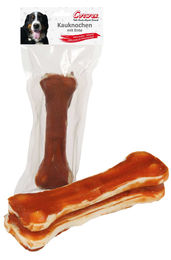Corwex Kauknochen mit Ente für große Hunde getreidefrei mit hohem Fleischanteil 15 cm - 15 cm – Bild 1 von 4