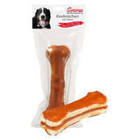 Produktbild von Corwex Kauknochen mit Huhn für große Hunde, getreidefrei und mit hohem Fleischanteil, 15 cm - 15 cm