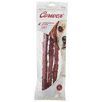 Produktbild von Corwex Kaurolle Hundesnack mit Ente und Schwein getreidefrei mit hohem Fleischanteil 315g - 315 g