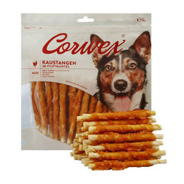 Corwex Kausnack Kaustange im Filetmantel Huhn und Rind Getreidefrei 500 g - 500 g – Bild 1 von 4