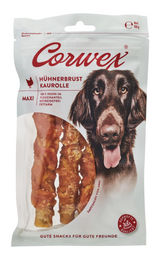 Corwex Maxi-Kaurolle mit Huhn Hundekauartikel getreidefrei mit hohem Fleischanteil 150 g - 8 x 150 g – Bild 1 von 4