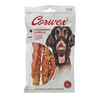 Produktbild von Corwex Maxi-Kaurolle mit Huhn Hundekauartikel getreidefrei mit hohem Fleischanteil 150 g - 8 x 150 g