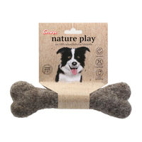 Produktbild von Corwex nature play Kauspielzeug Filzknochen aus 100% Wolle für Welpen 21 cm
