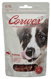 Corwex Soft Treats Hundesnacks Büffel glutenfrei mit hohem Fleischanteil 165g – Bild 1 von 2