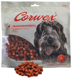 Corwex Trainingswürfel Ente Hundesnacks Monoprotein getreidefrei glutenfrei 500g – Bild 1 von 3