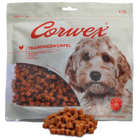 Produktbild von Corwex Trainingswürfel Huhn Hundesnacks Monoprotein Getreidefrei Glutenfrei 500g