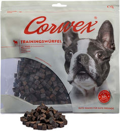 Corwex Trainingswürfel Hundesnack Pferd getreidefrei 500g – Bild 1 von 2