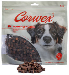 Corwex Trainingswürfel Rind Hundesnacks getreidefrei Monoprotein 500g – Bild 1 von 3
