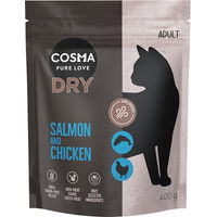 Produktbild von Cosma Air-Dried Katzenfutter Adult Lachs und Huhn getreidefrei 400 g