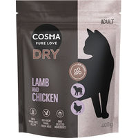 Produktbild von Cosma Air-Dried Katzenfutter Adult Lamm und Huhn getreidefrei 400 g