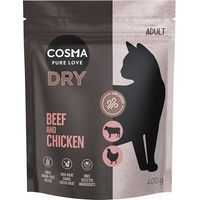 Produktbild von Cosma Air-Dried Katzenfutter Adult Rind und Huhn getreidefrei 400 g