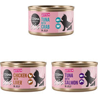 Produktbild von Cosma Asia Kitten Nassfutter Mixpack mit Stückchen in Gelee für Katzen 6 x 85 g - 6 x 85 g