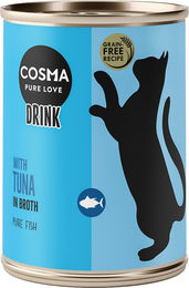 Produktbild von Cosma Drink Snack für Katzen Adult Thunfisch 6 x 100 g - 6 x 100 g