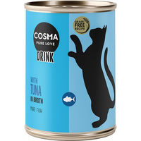 Produktbild von Cosma Drink Snack für Katzen Adult Thunfisch 6 x 100 g - 6 x 100 g