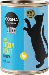 Produktbild von Cosma Drink-Snack Hühnchenbrust für erwachsene Katzen 6 x 100 g - 6 x 100 g