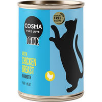 Produktbild von Cosma Drink-Snack Hühnchenbrust für erwachsene Katzen 6 x 100 g - 6 x 100 g