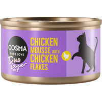 Produktbild von Cosma DUO Layer Mixpaket 24 x 70 g für Katzen