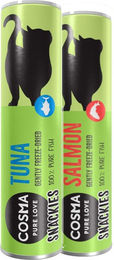 Produktbild von Cosma Gefriergetrocknete Katzen Snacks Mixpaket mit Thunfisch und Lachs 30 g