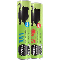 Produktbild von Cosma Gefriergetrocknete Katzen Snacks Mixpaket mit Thunfisch und Lachs 30 g