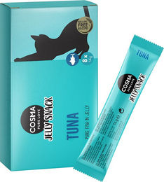 Produktbild von Cosma Jelly Snack Katzen Leckerli Thunfisch 24 x 14 g - 24 x 14 g