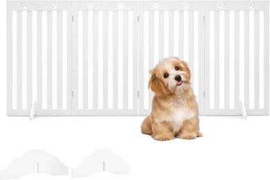 Produktbild von COSTWAY Absperrgitter für Hunde