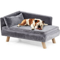 Produktbild von COSTWAY Katzensofa mit 2 abnehmbaren Kissen