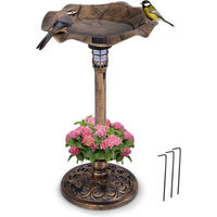 Produktbild von COSTWAY Vogelhaus aus Kunststoff in Braun