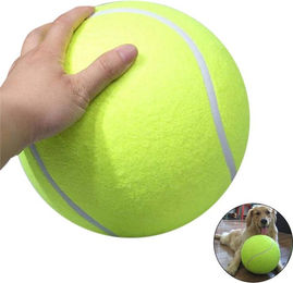 CosyHome Kauspielzeug Gelber Tennisball aus Gummi XL 24 cm - 24 cm – Bild 1 von 5