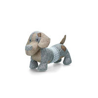 Produktbild von Country Dog Bouncer Plüschspielzeug für Hunde in Grau - 1 Stk.