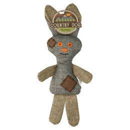 Produktbild von Country Dog Hundespielzeug Bonny Plüschspielzeug Grau 27 cm