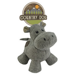 Produktbild von Country Dog Plüschspielzeug Bella für Hunde in Grau 16 x 16 cm
