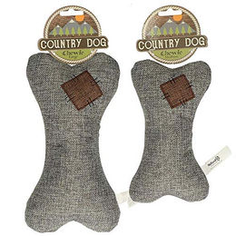 Country Dog Plüschspielzeug Chewie für Hunde Größe L Grau – Bild 1 von 2