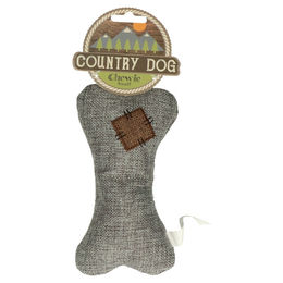 Country Dog Plüschspielzeug Chewie für Hunde Größe S Grau – Bild 1 von 3