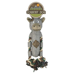 Produktbild von Country Dog Plüschspielzeug Clara für Hunde in Grau 30 cm - 1 Stk.