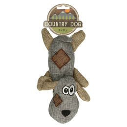 Produktbild von Country Dog Plüschspielzeug Nelly für Hunde in Grau