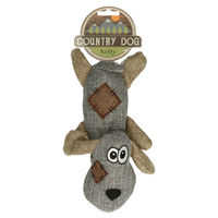 Produktbild von Country Dog Plüschspielzeug Nelly für Hunde in Grau