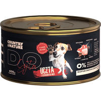 Produktbild von COUNTRY&NATURE Rotes Fleisch-Schmaus Nassfutter für Hunde Adult Getreidefrei 400 g - 400 g