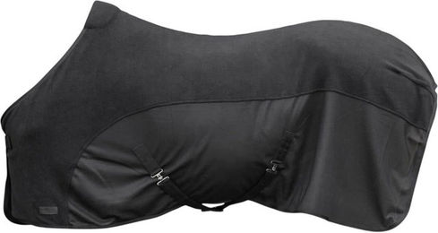 Covalliero Abschwitzdecke Funktionsdecke aus Polyester Schwarz 135 – Bild 1 von 1