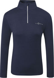 Covalliero Active Reittrikot Damen Langarm Shirt Blau XS – Bild 1 von 5
