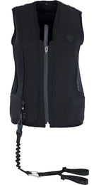 Covalliero Airbag-Weste Manege Sicherheitsweste aus Nylon in Schwarz Größe M inkl. Kartusche – Bild 1 von 13