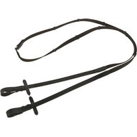 Produktbild von Covalliero Antislip Gummizügel für Pferde Schwarz/Braun